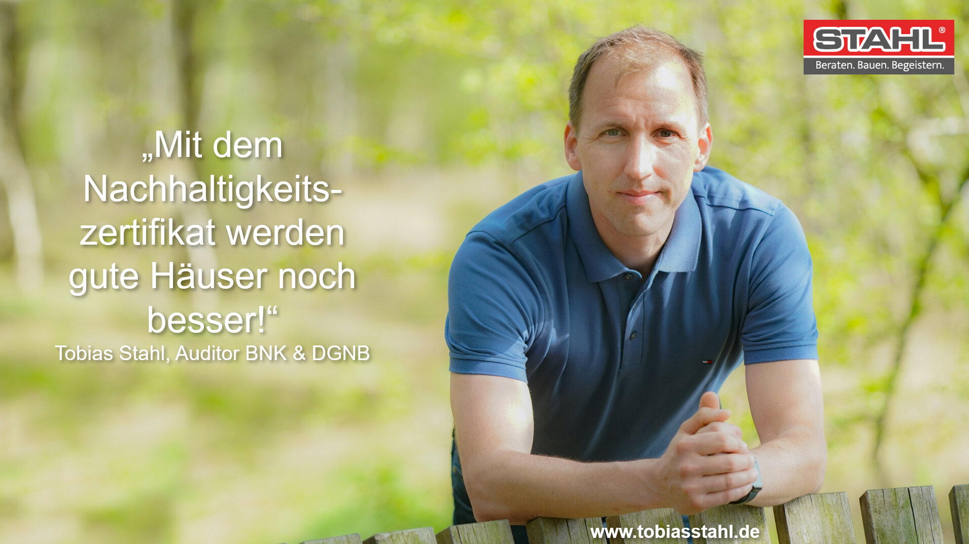 Mit dem Nachhaltigkeitszertifikat werden gute Häuser noch besser!